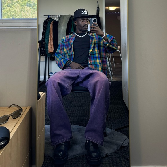 D’ amigo vintage flannel Jacket
Size: 43/44
color: Multicolor - Picture 4 of 5